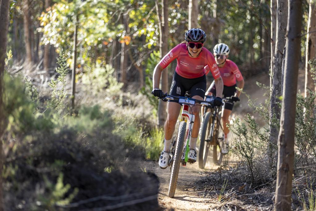 Candice Lill has four FNB Wines2Whales titles on her palmarès, and could be the first rider, man or woman, to reach five. Photo by Max Sullivan. 