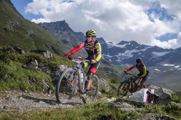 Wille and Wylie in rough terrain 