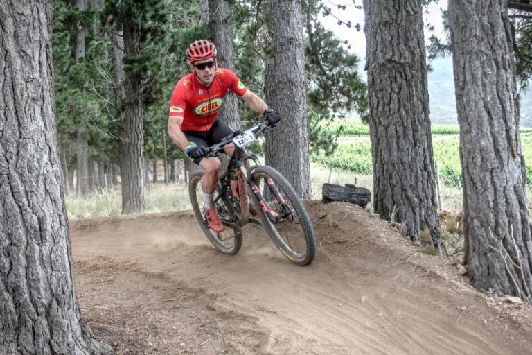 Jurgen De Witte in one of the FNB Wines2Whales trails