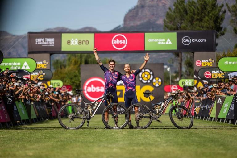 Speed Company Racing celebrate their 2022 Absa Cape Epic victory