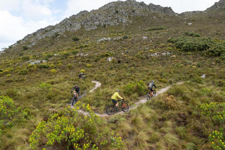 In 2020, riders can expect a brand new route that takes them on the world’s first ever FNB W2W Switchback. Image by Xavier Briel