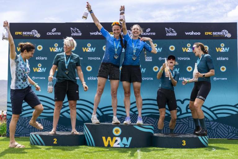 NTT Masters Women's Podium