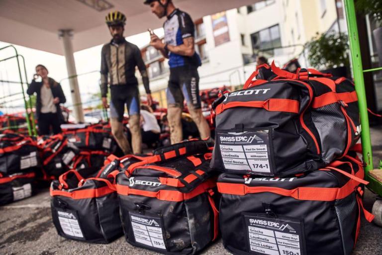 Epic Series branded rider bags Scott brand 