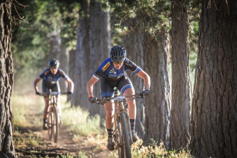 Sarah Hill during the FNB W2W. Photo: Sportograf