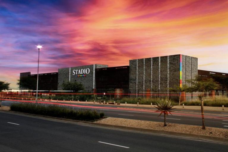 Stadio institute photo against the sunset