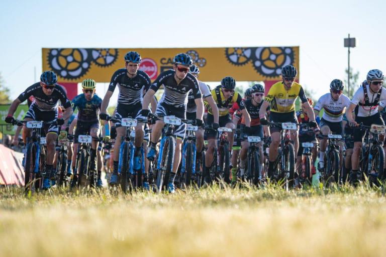 The beginning of the stage 1 race