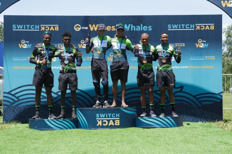 The finals podium of Wines2Whales
