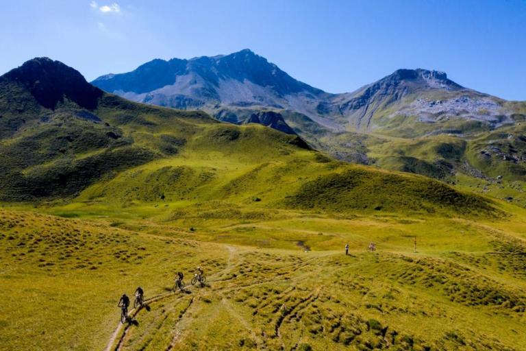 The gorgeous hills of Graubünden 