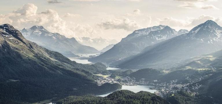 Graubünden mountain shot