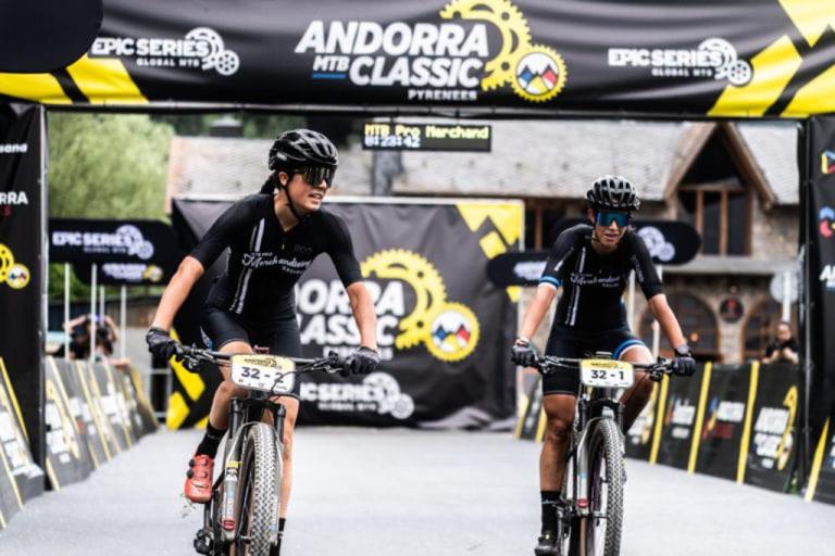 RDR team crossing the finish line