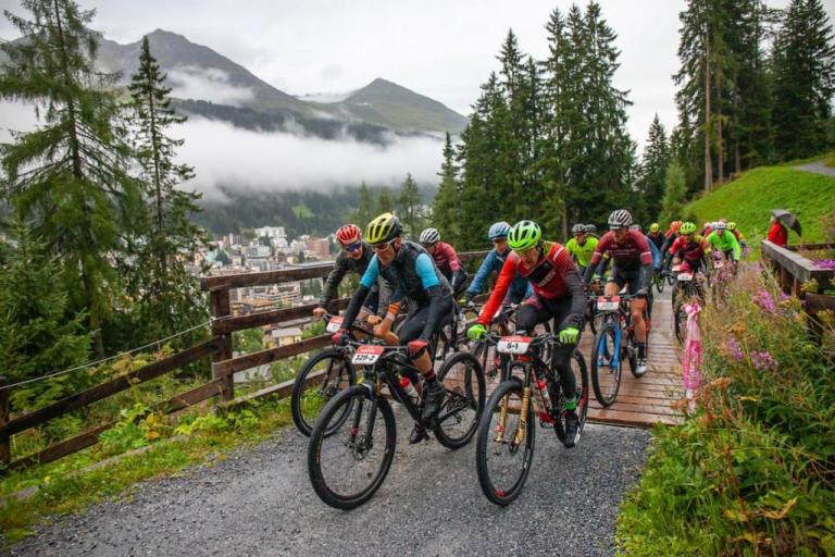 UCI Men during Stage 1 of the 2019 Swiss Epic from Davos to St. Moritz, Graubünden, Switzerland on 20 August 2019. Photo by Sam Clark.
