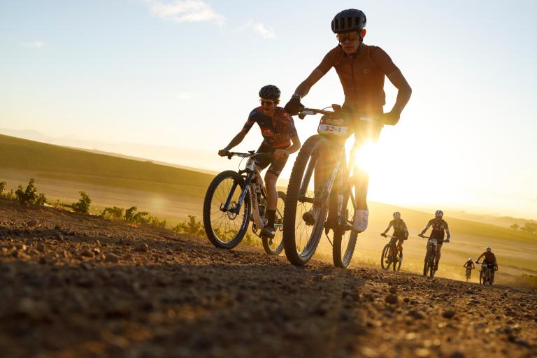 Riders during the Cape Epic