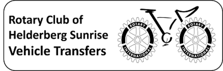 Rotaty Club of Helderberg Sunrise Vehicle Transfer logo