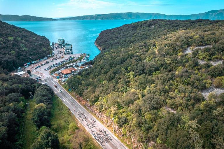 Ferry Start on Stage 3 - 4Islands Epic