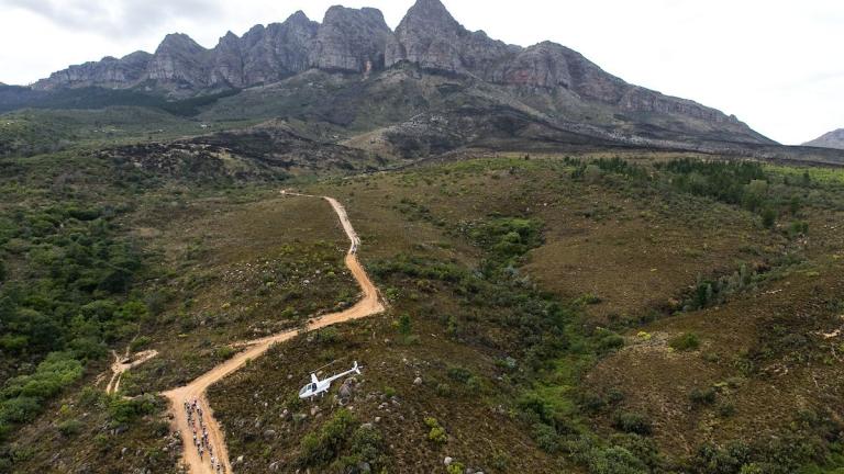 Absa Cape Epic aerial shot of course