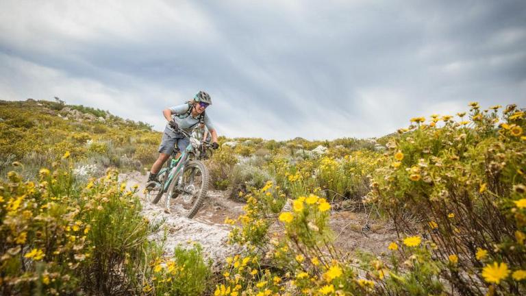 Riders during the 2019 FNB Wines2Whales Shiraz 3 day mountain bike event stage 3 from Oak Valley to Onrus. Image by Nick Muzik [FNB Wines2Whales]