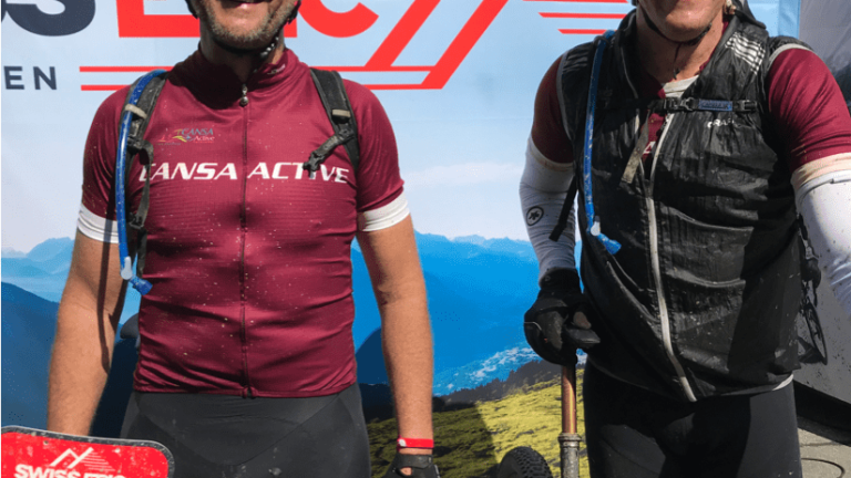 Picture of the South African duo Team Intrepid [Swiss Epic]