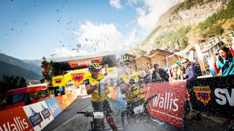 during Stage 5 of the 2018 Perskindol Swiss Epic held in Zermatt, Valais, Switzerland on 15 September 2018. Photo by Marius Maasewerd. [Swiss Epic]