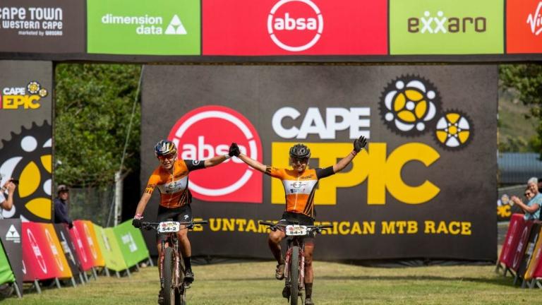 Frei and Stigger Crossing the Cape Epic During Stage 4 [Epic Series]