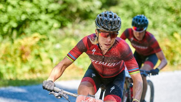 Langvad at the 2020 Swiss Epic with Batten [Swiss Epic]