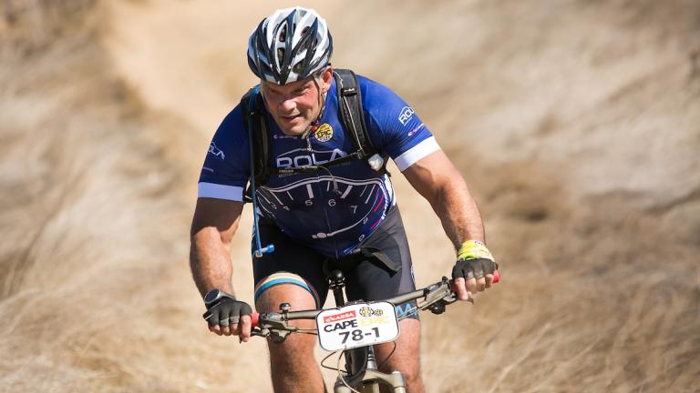 Marius Hurter close up of the Absa Cape Epic 2017 [Swiss Epic]