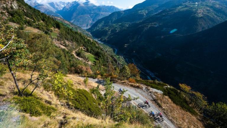during Stage 3 of the 2018 Perskindol Swiss Epic held in Graechen, Valais, Switzerland on 13 September 2018. Photo by Marius Maasewerd. [Swiss Epic]