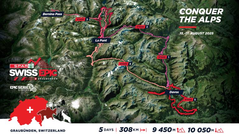 The 2025 SPAR Swiss Epic Route is Here! Get ready for a journey that excites, challenges, and inspires. 
