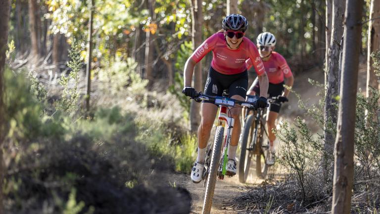 Candice Lill has four FNB Wines2Whales titles on her palmarès, and could be the first rider, man or woman, to reach five. Photo by Max Sullivan. 