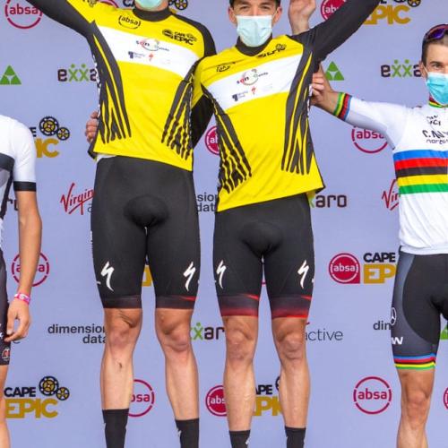 winners circle of the Absa Cape Epic Prologue [Epic Series]