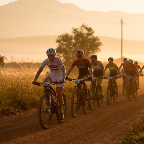 Barbara Benko leads the FNB W2W Elite Women. Photo: Dwayne Senior [FNB Wines2Whales]