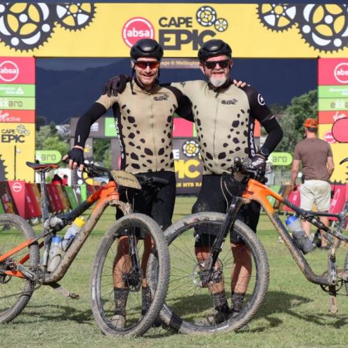 The Faces Rola team heading through the woods [FNB Wines2Whales]