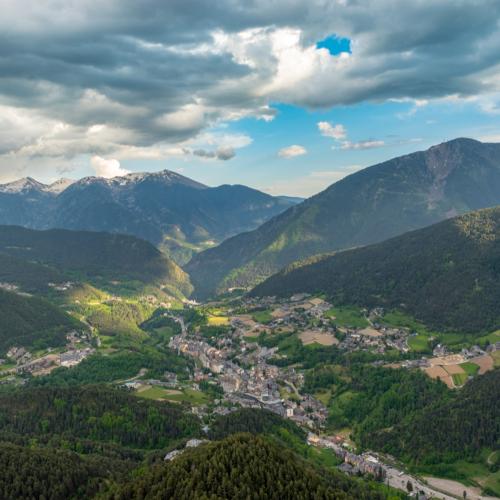 Nestled amidst the majestic Pyrenean peaks, La Massana will be home to the riders for this four-day mountain bike stage race. [Andorra MTB-Classic Pyrenees]
