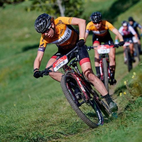 Langvad and Batten racing [Swiss Epic]
