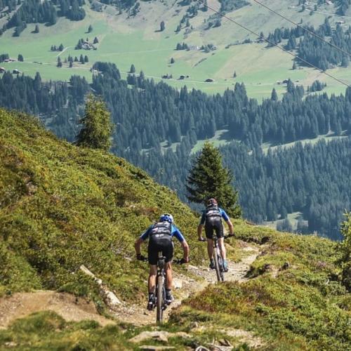 Bikers modeling Scatta equipment [Swiss Epic]