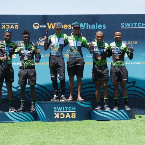The Finals podium at Lourensford [Wines2Whales]