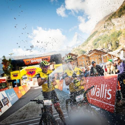 during Stage 5 of the 2018 Perskindol Swiss Epic held in Zermatt, Valais, Switzerland on 15 September 2018. Photo by Marius Maasewerd. [Swiss Epic]