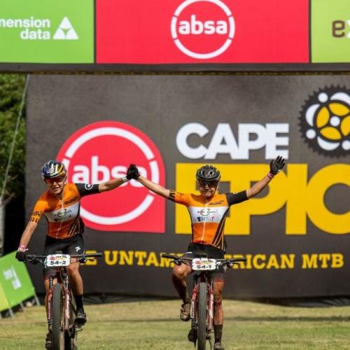 Frei and Stigger Crossing the Cape Epic During Stage 4 [Epic Series]