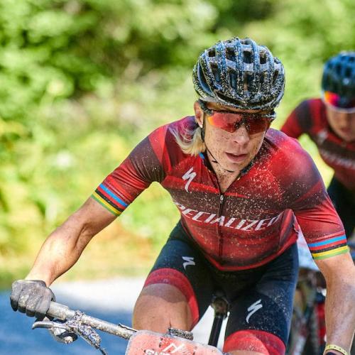 Langvad at the 2020 Swiss Epic with Batten [Swiss Epic]