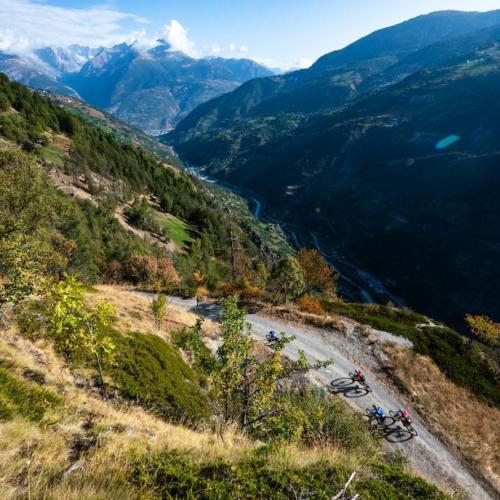 during Stage 3 of the 2018 Perskindol Swiss Epic held in Graechen, Valais, Switzerland on 13 September 2018. Photo by Marius Maasewerd. [Swiss Epic]