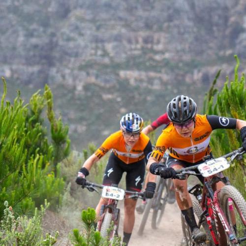 Stigger and Frei biking up a mountain [Epic Series]